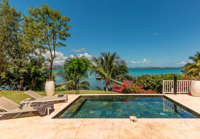 Swimming pool of Villa Cerisier, a villa in Martinique at Le François